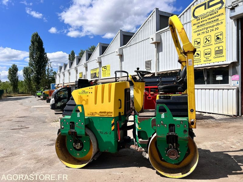 COMPACTEUR AMMANN AV26-2 ROULEAU TANDEM VIBRANT ARTICULÉ - ANNÉE 2008 - 1765 H - Rodillo: foto 3 COMPACTEUR AMMANN AV26-2 ROULEAU TANDEM VIBRANT ARTICULÉ - ANNÉE 2008 - 1765 H - Rodillo: foto 3
