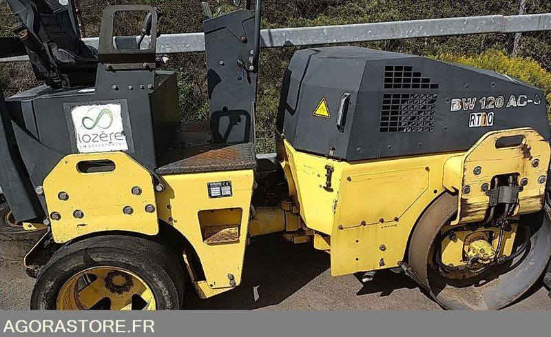 COMPACTEUR MIXTE BOMAG BW120-AC3 - Rodillo: foto 1 COMPACTEUR MIXTE BOMAG BW120-AC3 - Rodillo: foto 1