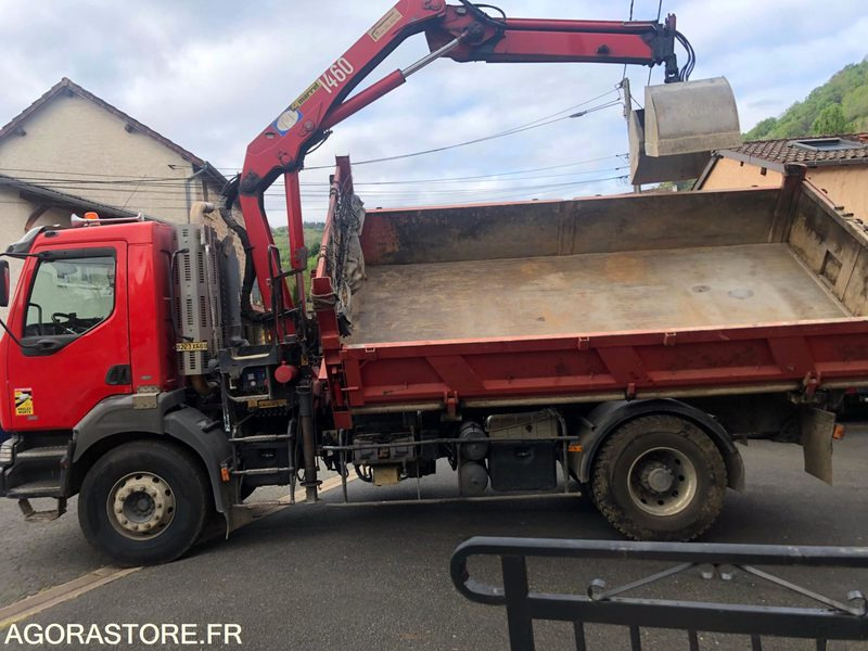 Camion Renault Kerax 340 - 755445 Kms - 2001 - Tribenne et grue - excellent état - Camión: foto 4 Camion Renault Kerax 340 - 755445 Kms - 2001 - Tribenne et grue - excellent état - Camión: foto 4