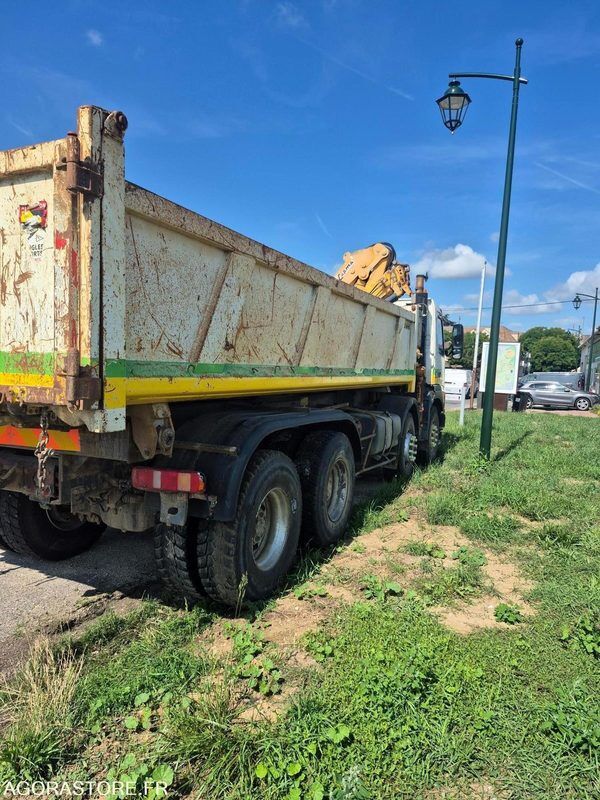 Camion bi-benne grue Volvo FM12 380 - 1999 - 700 000km - Camión: foto 4 Camion bi-benne grue Volvo FM12 380 - 1999 - 700 000km - Camión: foto 4