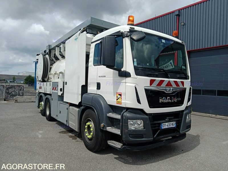 MAN HYDROCUREUR TGS 26.360 6X2-2 / DY430NG / 2015 / 149950 kms - Camión: foto 1 MAN HYDROCUREUR TGS 26.360 6X2-2 / DY430NG / 2015 / 149950 kms - Camión: foto 1