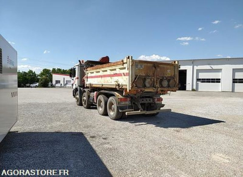 Porteur 8x4 Benne Grue - Mercedes 32 36 - BY121YH - 2007 / 503850 KM (ML562) - Camión: foto 5 Porteur 8x4 Benne Grue - Mercedes 32 36 - BY121YH - 2007 / 503850 KM (ML562) - Camión: foto 5