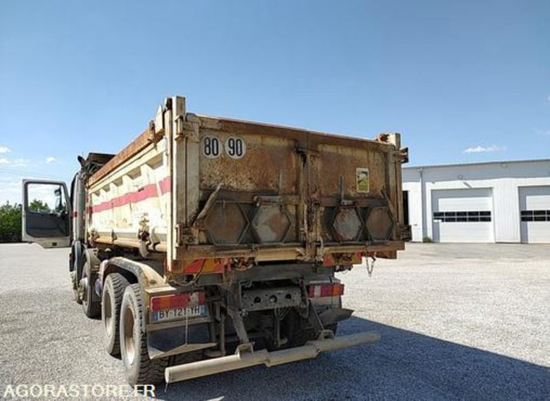 Porteur 8x4 Benne Grue - Mercedes 32 36 - BY121YH - 2007 / 503850 KM (ML562) - Camión: foto 3 Porteur 8x4 Benne Grue - Mercedes 32 36 - BY121YH - 2007 / 503850 KM (ML562) - Camión: foto 3