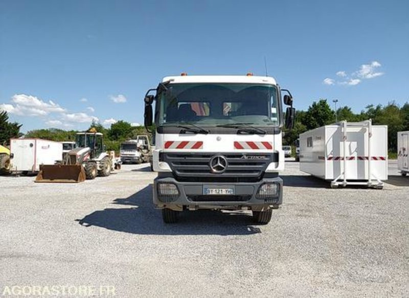 Porteur 8x4 Benne Grue - Mercedes 32 36 - BY121YH - 2007 / 503850 KM (ML562) - Camión: foto 1 Porteur 8x4 Benne Grue - Mercedes 32 36 - BY121YH - 2007 / 503850 KM (ML562) - Camión: foto 1