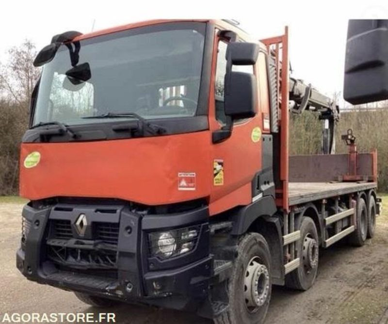 RENAULT C 430.32 8X4 - 2016 - 32T / 223 000 km - Camión: foto 1 RENAULT C 430.32 8X4 - 2016 - 32T / 223 000 km - Camión: foto 1