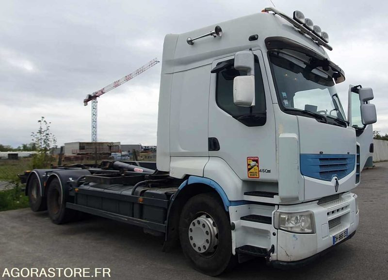 Camion ampliroll Renault lander 450dxi 2008 490000km - Multibasculante camión: foto 1 Camion ampliroll Renault lander 450dxi 2008 490000km - Multibasculante camión: foto 1