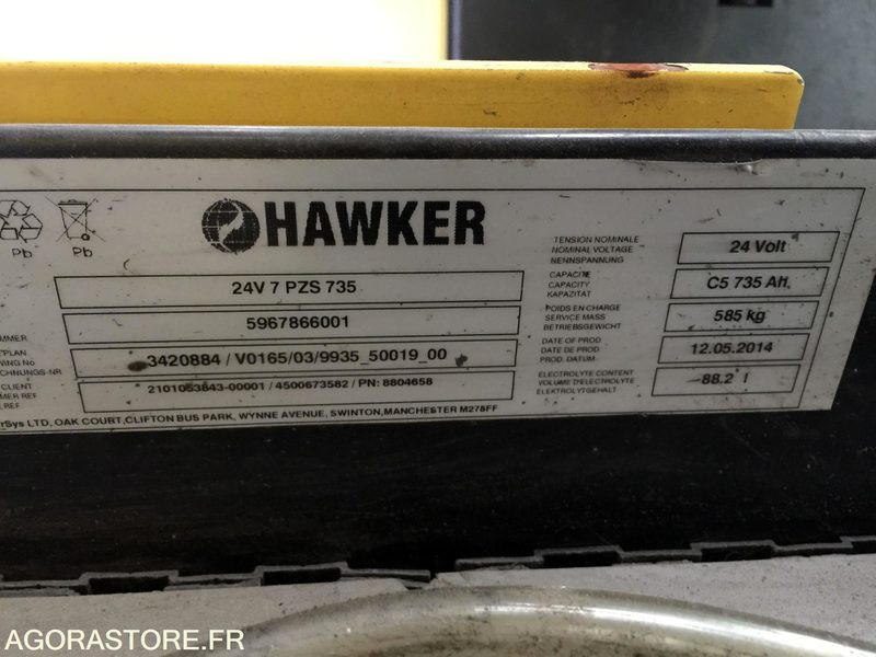 Chariot frontal 3 roues 2014 - Hyster A1.3 XNT - Carretilla elevadora eléctrica: foto 4 Chariot frontal 3 roues 2014 - Hyster A1.3 XNT - Carretilla elevadora eléctrica: foto 4