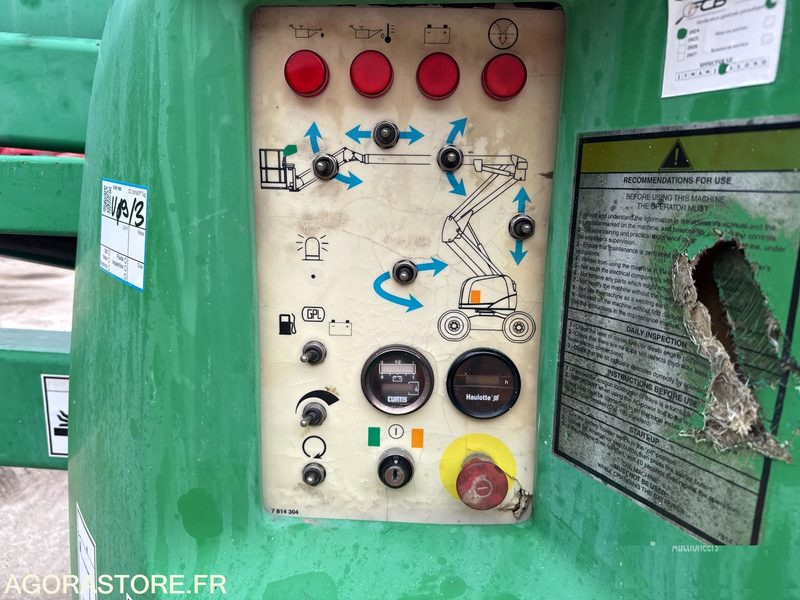 Plataforma elevadora Haulotte HA16PE Diesel Nacelle Articulee: foto 8