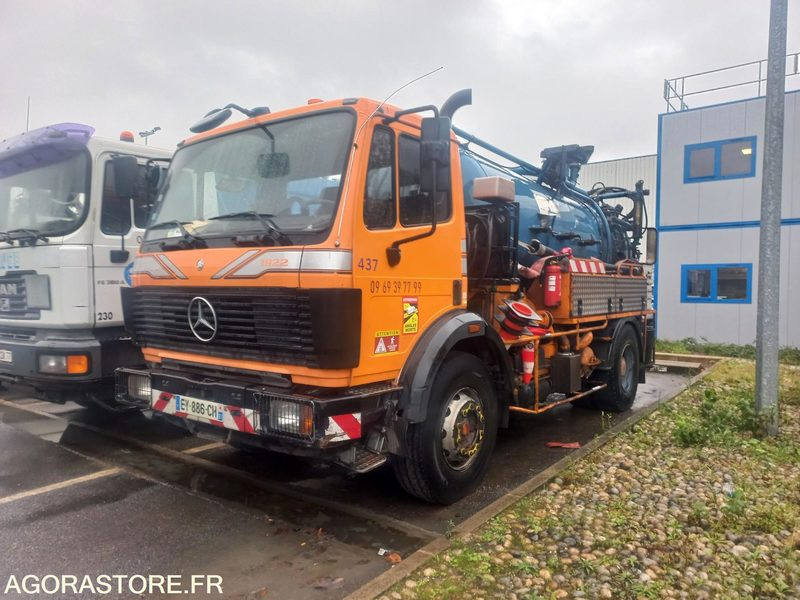 MERCEDES 1922 HUWER 1993 (922674Km) NON ROULANT EXPORT UNIQUEMENT - Limpieza de alcantarillado: foto 1 MERCEDES 1922 HUWER 1993 (922674Km) NON ROULANT EXPORT UNIQUEMENT - Limpieza de alcantarillado: foto 1