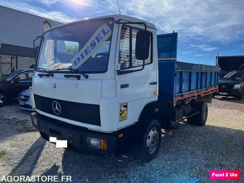 MERCEDES 809 D BENNE 7T5 - 1990 - 186 490km NOMBREUX TRAVAUX EFFECTUES/FACTURES - Volquete furgoneta: foto 1 MERCEDES 809 D BENNE 7T5 - 1990 - 186 490km NOMBREUX TRAVAUX EFFECTUES/FACTURES - Volquete furgoneta: foto 1