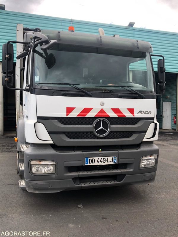 MERCEDES AXOR 26T-21m3 - 287235 kms - 2014 - Camión de basura: foto 1 MERCEDES AXOR 26T-21m3 - 287235 kms - 2014 - Camión de basura: foto 1