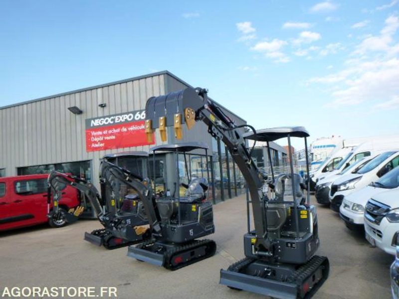Excavadora MINIPELLE YCW 1T5 EURO5 -2025 - NEUF: foto 13
