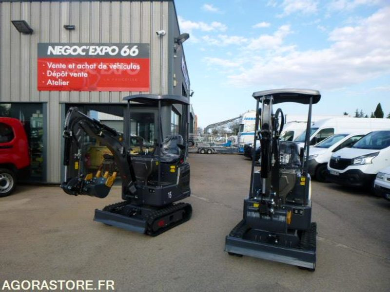 Excavadora MINIPELLE YCW 1T5 EURO5 -2025 - NEUF: foto 6