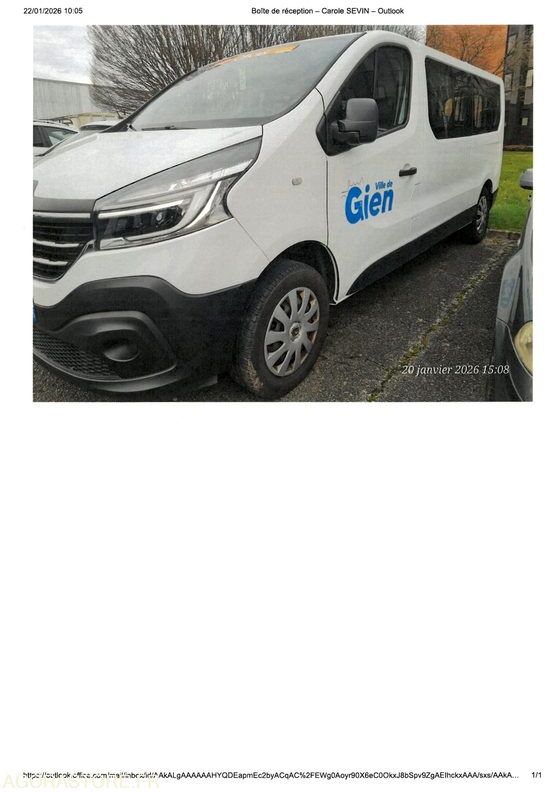 Minibus Renault Trafic Combi - 2019 - 82167km - Minibús, Furgoneta de pasajeros: foto 2 Minibus Renault Trafic Combi - 2019 - 82167km - Minibús, Furgoneta de pasajeros: foto 2