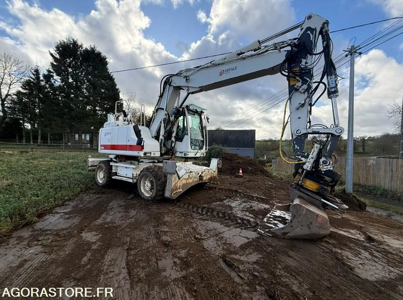 PELLE SUR PNEUS - VOLVO -EW160D - 2014 - 14700H - Excavadora: foto 1 PELLE SUR PNEUS - VOLVO -EW160D - 2014 - 14700H - Excavadora: foto 1