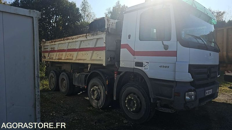 PORTEUR BENNE MERCEDES ACTROS - 2004 - 851170KM -  AW968WL - Volquete camión: foto 4 PORTEUR BENNE MERCEDES ACTROS - 2004 - 851170KM -  AW968WL - Volquete camión: foto 4