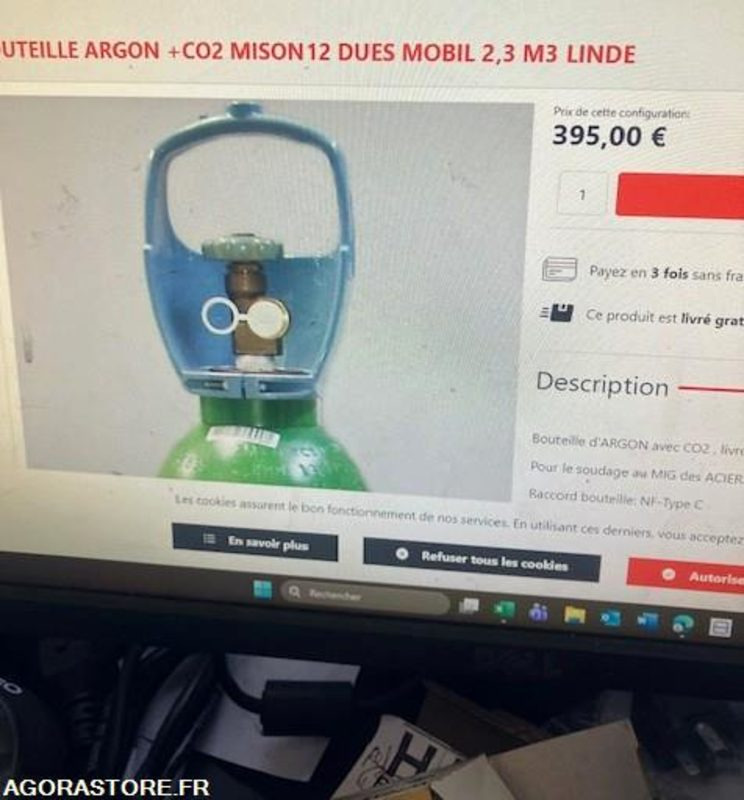 POSTE A SOUDER AVEC BOUTEILLE / PEARL - Equipo de soldadura: foto 5 POSTE A SOUDER AVEC BOUTEILLE / PEARL - Equipo de soldadura: foto 5