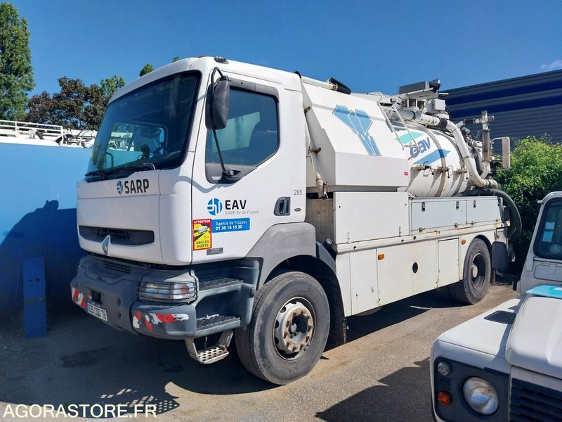RENAULT Kerax Hydrocureur HUWER 2003 - 225000 KM ROULANT VENTE EXPORT UNIQUEMENT - Limpieza de alcantarillado: foto 2 RENAULT Kerax Hydrocureur HUWER 2003 - 225000 KM ROULANT VENTE EXPORT UNIQUEMENT - Limpieza de alcantarillado: foto 2