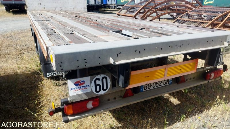 REMORQUE - SAMRO REMORQUE 2ESS PLATEAU - 2011 - BG-052-GM - Remolque: foto 5 REMORQUE - SAMRO REMORQUE 2ESS PLATEAU - 2011 - BG-052-GM - Remolque: foto 5
