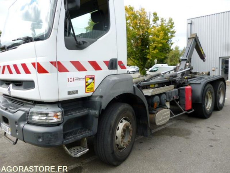 Renault Kerax 6x4 370DCI bras de dépose Marrel 16000kgs 521550 kms 2003 - Multibasculante camión, Camión grúa: foto 1 Renault Kerax 6x4 370DCI bras de dépose Marrel 16000kgs 521550 kms 2003 - Multibasculante camión, Camión grúa: foto 1