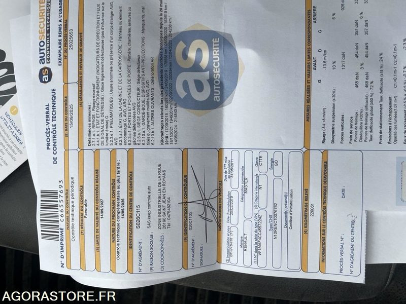 Furgón Renault Master - 2011 - 221285 - BP976HX: foto 7