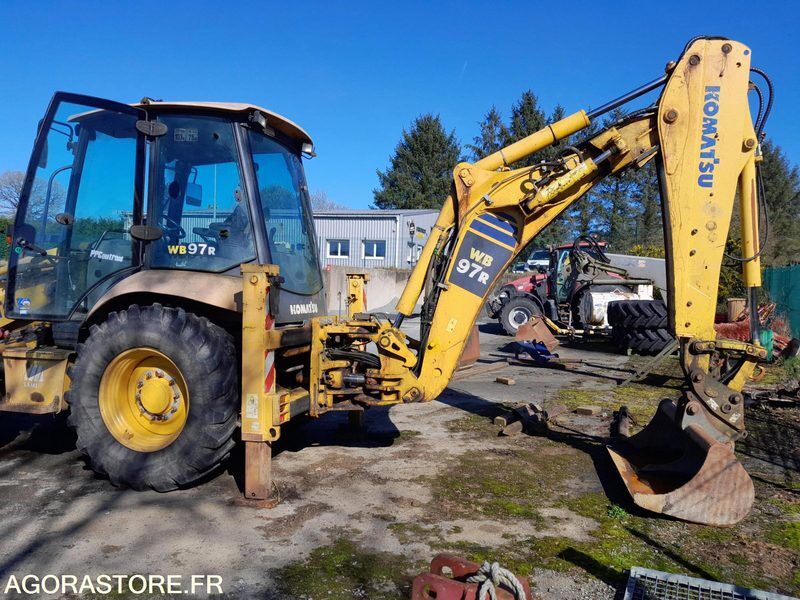 TRACTOPELLE KOMATSU WB 97R - Retroexcavadora: foto 4 TRACTOPELLE KOMATSU WB 97R - Retroexcavadora: foto 4
