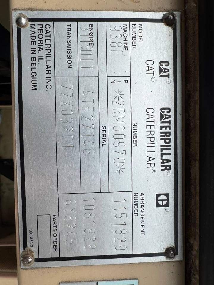 CAT 938 F II - Cargadora de ruedas: foto 5 CAT 938 F II - Cargadora de ruedas: foto 5