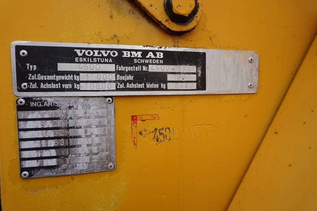 Volvo 4500 - Cargadora de ruedas: foto 4 Volvo 4500 - Cargadora de ruedas: foto 4