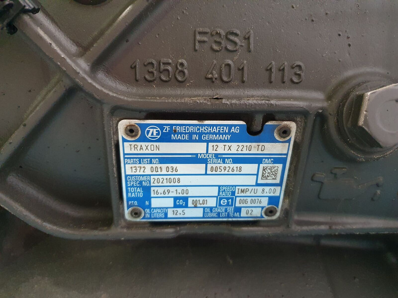 DAF TRAXON 12 TX 2210 TD - Caja de cambios para Camión: foto 5 DAF TRAXON 12 TX 2210 TD - Caja de cambios para Camión: foto 5