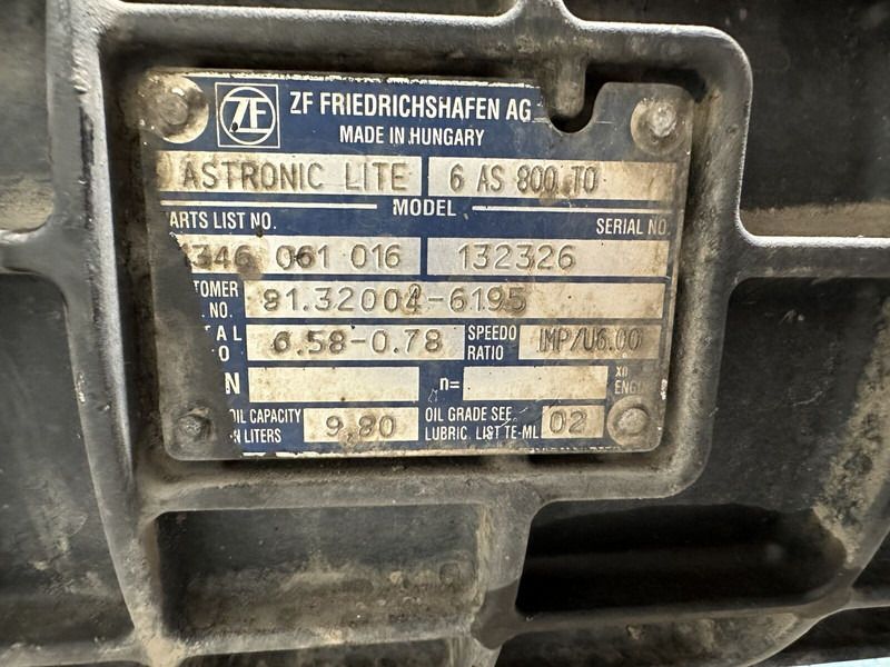 Caja de cambios para Camión MAN TGL: foto 6