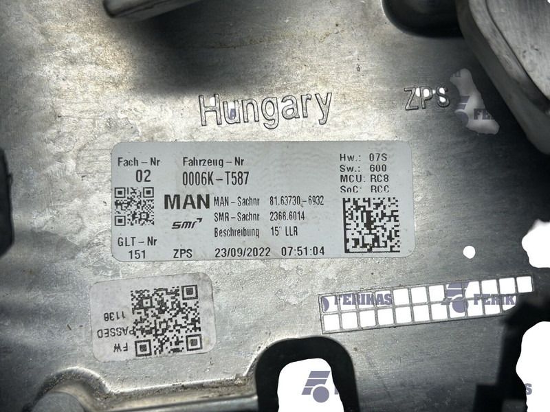 MAN TGX - Sistema eléctrico para Camión: foto 4 MAN TGX - Sistema eléctrico para Camión: foto 4