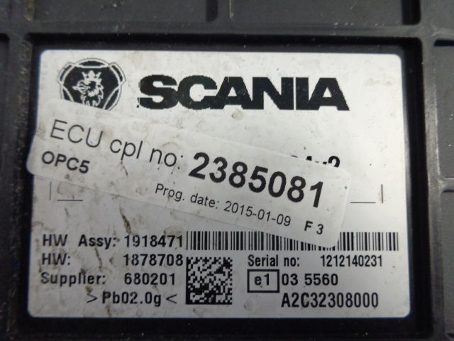 Scania OPC5 2385081, 1918471, 1878708 - Unidad de control para Camión: foto 4 Scania OPC5 2385081, 1918471, 1878708 - Unidad de control para Camión: foto 4