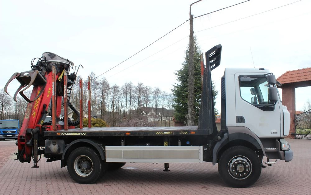 Renault MIDLUM 4X4 Z HDS - Camión caja abierta, Camión grúa: foto 2 Renault MIDLUM 4X4 Z HDS - Camión caja abierta, Camión grúa: foto 2