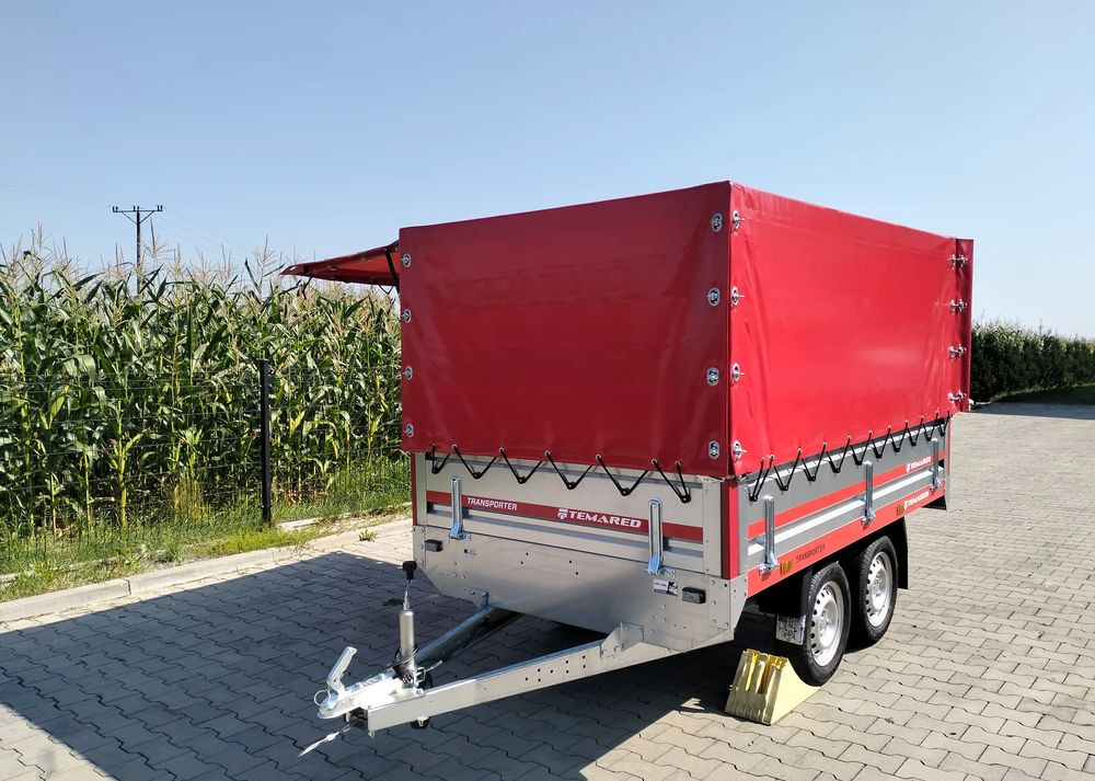 TEMARED 2osie 750kg straż strażacka pożarnicza - Remolque plataforma/ Caja abierta: foto 5 TEMARED 2osie 750kg straż strażacka pożarnicza - Remolque plataforma/ Caja abierta: foto 5