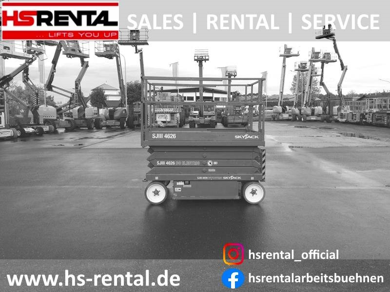 Skyjack SJ4626 elektro 10m (1478) - Plataforma de tijeras: foto 1 Skyjack SJ4626 elektro 10m (1478) - Plataforma de tijeras: foto 1