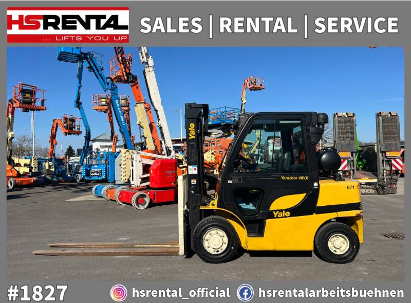 Yale GLP40VX Gas 4T 3.65m (1827) - Carretilla elevadora de gas: foto 1 Yale GLP40VX Gas 4T 3.65m (1827) - Carretilla elevadora de gas: foto 1