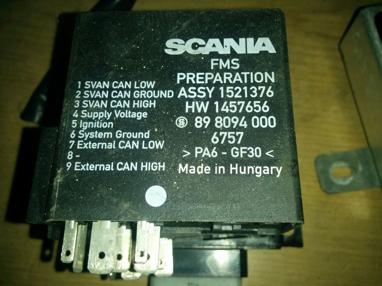 Bosch 0285001160 Airbag Sensor 1438746 Scania - Unidad de control para Autobús: foto 2 Bosch 0285001160 Airbag Sensor 1438746 Scania - Unidad de control para Autobús: foto 2