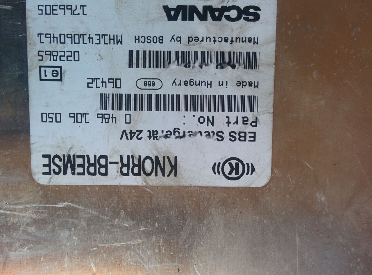 Bosch 0486106059 Scania OMNI LINK - Unidad de control para Autobús: foto 4 Bosch 0486106059 Scania OMNI LINK - Unidad de control para Autobús: foto 4