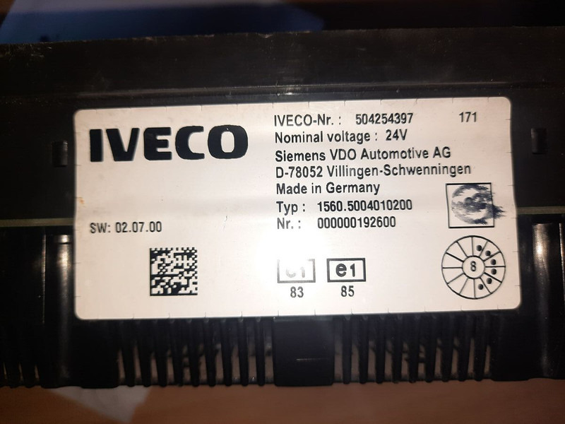Iveco климат контроль Iveko - Salpicadero: foto 3 Iveco климат контроль Iveko - Salpicadero: foto 3