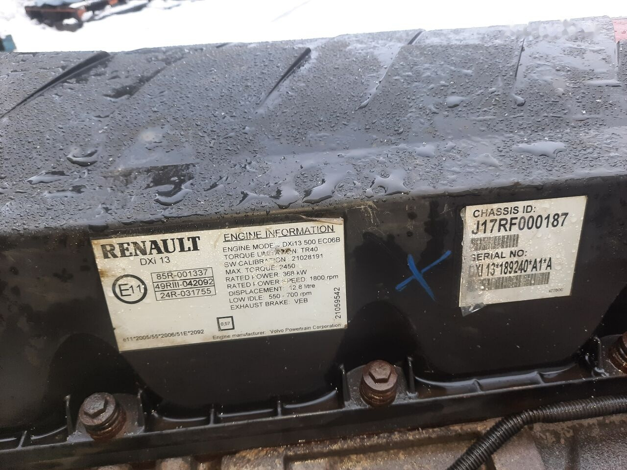 Renault DXI 13 500 EC06B Renault Magnum - Motor para Camión: foto 5 Renault DXI 13 500 EC06B Renault Magnum - Motor para Camión: foto 5