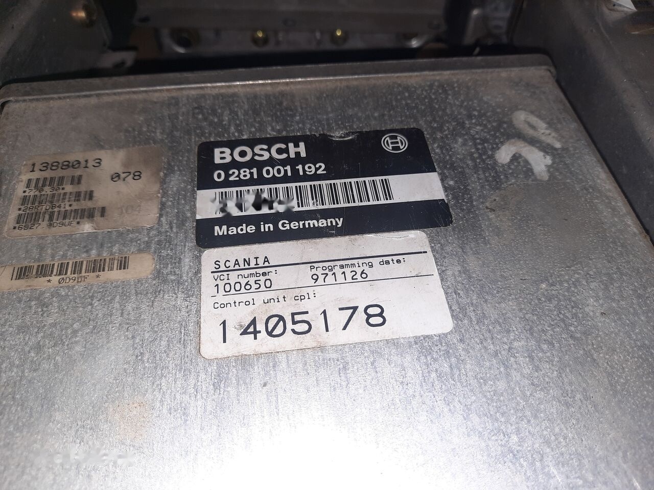 Scania 0281001192 Scania K113 - Unidad de control para Autobús: foto 4 Scania 0281001192 Scania K113 - Unidad de control para Autobús: foto 4