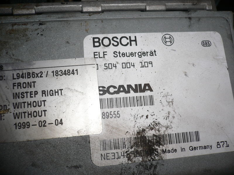 Scania BOSCH 0504004109/. VUS-4 405ac - Unidad de control: foto 2 Scania BOSCH 0504004109/. VUS-4 405ac - Unidad de control: foto 2