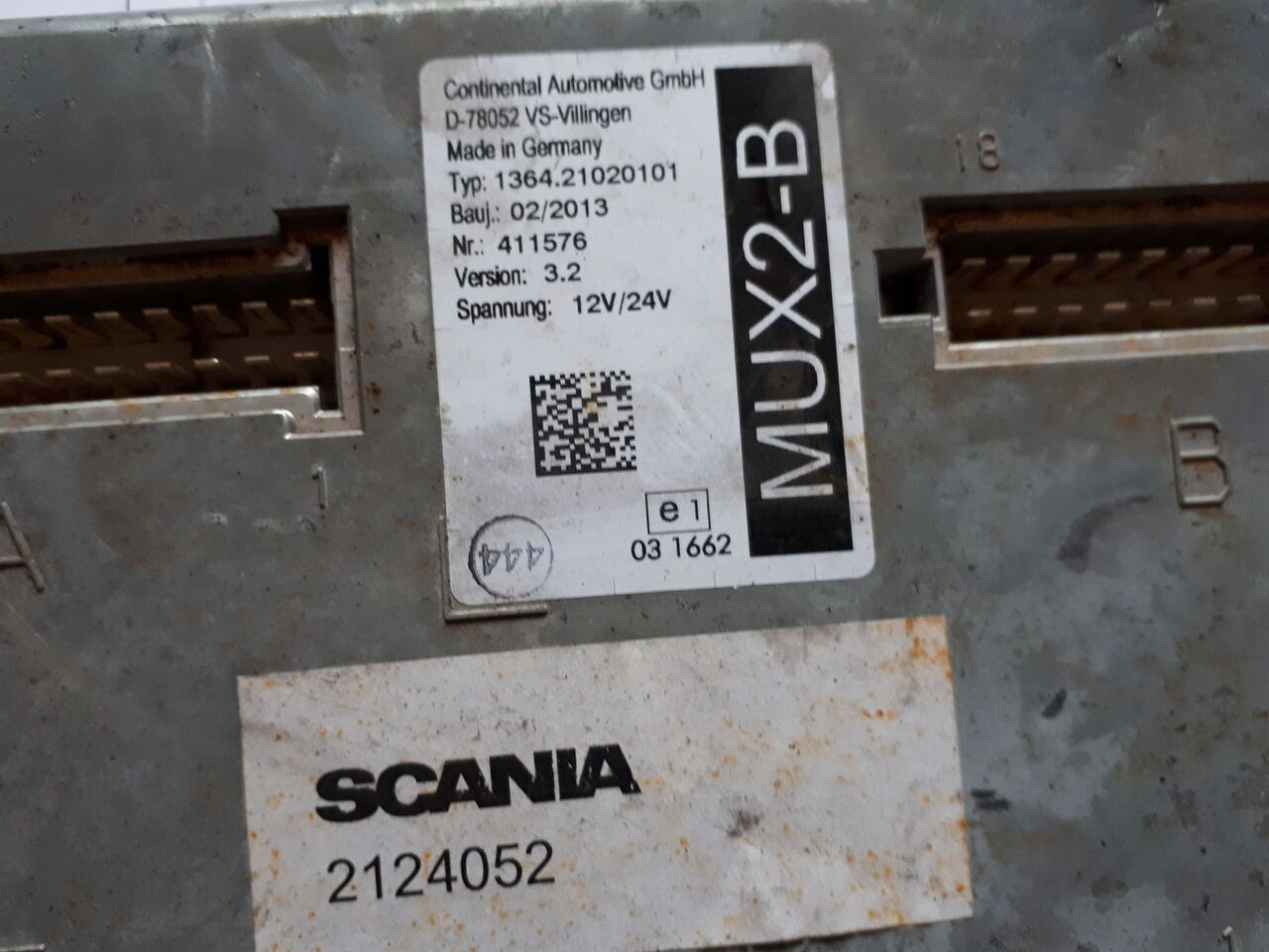 Unidad de control para Autobús Scania MUX2-B MUX2-M.MUX2-B+/ ZR2-BS/ ZR2-BD   Scania Neoplan: foto 10