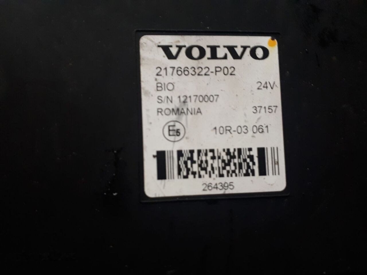 Volvo 20503188-P04.3195082-2 R03 Volvo B12 - Unidad de control para Autobús: foto 2 Volvo 20503188-P04.3195082-2 R03 Volvo B12 - Unidad de control para Autobús: foto 2
