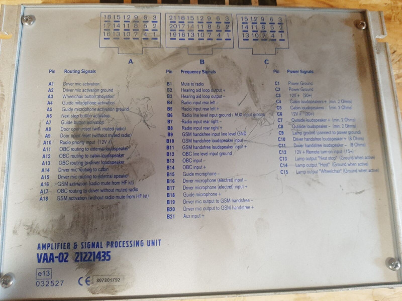 Volvo Blaupunkt BPA49 - Unidad de control: foto 2 Volvo Blaupunkt BPA49 - Unidad de control: foto 2