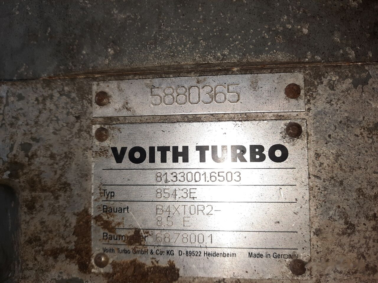Volvo VOITH 864.5 \ 854.5 \ 854.3E. 864.3E/ 864.3/ 861/ 863 Volvo B12 / B7/ B10 - Caja de cambios para Autobús: foto 4 Volvo VOITH 864.5 \ 854.5 \ 854.3E. 864.3E/ 864.3/ 861/ 863 Volvo B12 / B7/ B10 - Caja de cambios para Autobús: foto 4