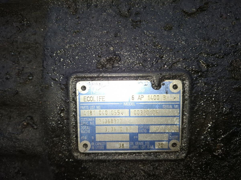 ZF 6AP1400B 4181040055 - Caja de cambios: foto 3 ZF 6AP1400B 4181040055 - Caja de cambios: foto 3