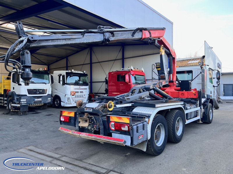 DAF CF 85.410 6x4 Bladgeveerd, Palfinger PK16001, Palift - Multibasculante camión, Camión grúa: foto 2 DAF CF 85.410 6x4 Bladgeveerd, Palfinger PK16001, Palift - Multibasculante camión, Camión grúa: foto 2