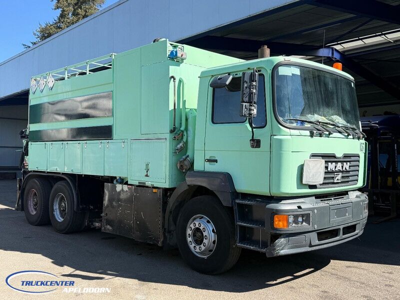 MAN 33.364 6x4 Big axle, Steel spring, Manuel, Euro 2, Stainless steel tank - Limpieza de alcantarillado: foto 1 MAN 33.364 6x4 Big axle, Steel spring, Manuel, Euro 2, Stainless steel tank - Limpieza de alcantarillado: foto 1