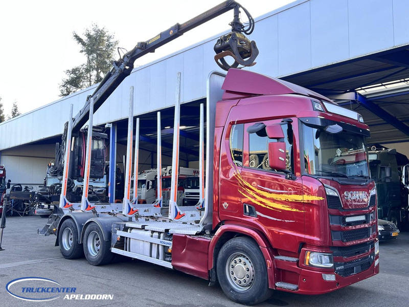 Camión forestal, Camión grúa Scania R650 V8 NGS 6x4, Retarder, Jonsered ('18): foto 1